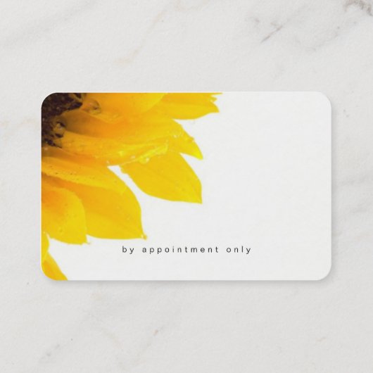 Elegant modern Visitekaartje (Achterkant)