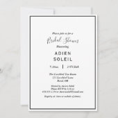 Elegant modern Vrijgezellenfeest Kaart (Voorkant)