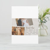 Elegant modern wedding invitation cards kaart (Staand voorkant)