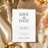 Elegant Modern Wedding Save the Date