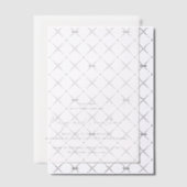 Elegant Modern Wedding Vellum Uitnodigingen (Offset (Uitnodiging))