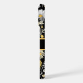 Elegant Modern Wildflowers monograme iPhone Hoesje (Linkerkant)