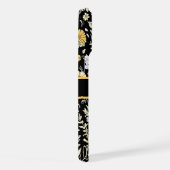 Elegant Modern Wildflowers monograme iPhone Hoesje (Rechterkant)