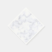 Elegant Modern Witte Marmer Servet (Hoek)