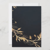 Elegant modern zakelijk kerstfeest kaart (Achterkant)