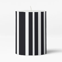 Elegant modern zwart-wit Striped Art-formulier