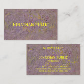 Elegant moderne Abstracte Art Sjabloon personalise Visitekaartje (Voorkant / Achterkant)