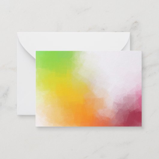 Elegant moderne Abstracte kunstblanco Sjabloon (Achterkant)