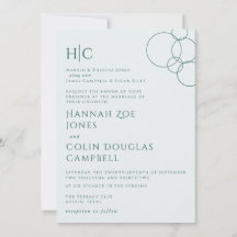 Elegant moderne belletjes Geometric Grey & Dark Bl