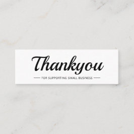 Elegant Moderne Business Logo Hartelijk dank Je ku Contactkaartje