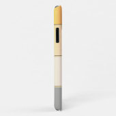 Elegant moderne crèmekleurige stripper Case-Mate iPhone case (Achterkant/rechts)