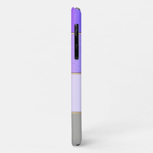 Elegant moderne crèmekleurige stripper Case-Mate iPhone case (Achterkant/links)