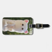 Elegant Moderne Eenvoudige persoonlijke foto Bagagelabel (Voorkant horizontaal)