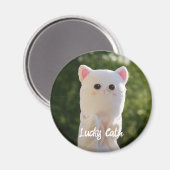 Elegant Moderne Eenvoudige persoonlijke foto Magneet (Voorkant / Achterkant)