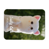 Elegant Moderne Eenvoudige persoonlijke foto Magneet (Horizontaal)