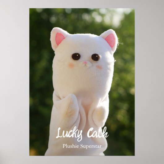 Elegant Moderne Eenvoudige persoonlijke foto Poster (Voorkant)