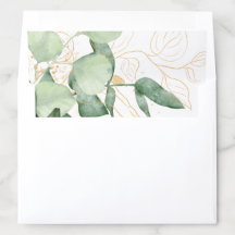 Elegant Moderne Eucalyptus Waterverf
