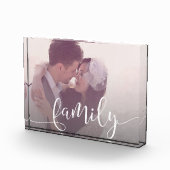 Elegant moderne familiebedekking, aangepaste foto (Rechts)