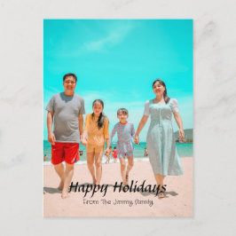 Elegant Moderne feestdagen Script Foto