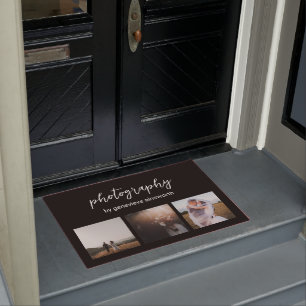 Elegant Moderne Foto Collage Fotografie Business Deurmat