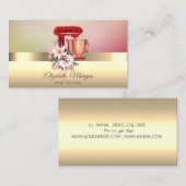 Elegant moderne grafische mixer visitekaartje (Voorkant / Achterkant)