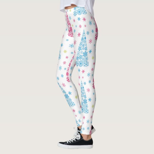Elegant moderne kerstboom leggings (Links)