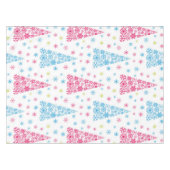 Elegant moderne kerstboom tafelkleed (Voorkant (Horizontaal))