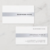 Elegant Moderne Minimale Professionele Sjabloon Visitekaartje (Voorkant / Achterkant)