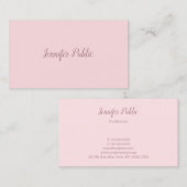 Elegant Moderne Minimale Sjabloon Professional Visitekaartje (Voorkant / Achterkant)