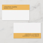 Elegant Moderne Minimale Sjabloon Professional Visitekaartje (Voorkant / Achterkant)