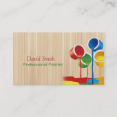 Elegant moderne professionele schilder visitekaartje (Voorkant)