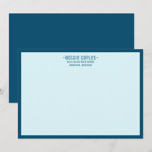 Elegant Moderne Professionele Sjabloon met Grens Kaart