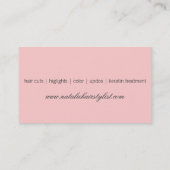 Elegant/moderne Visitekaartjes (Achterkant)