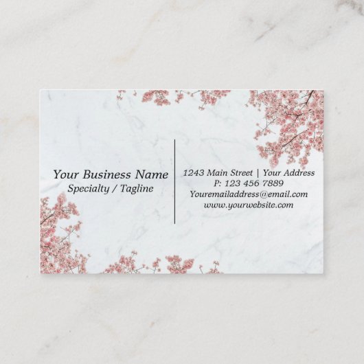 Elegant Moderne Visitekaartjes (Achterkant)