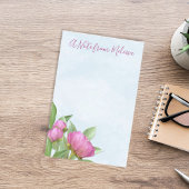Elegant moderne Waterverf roze pinda's Post-it® Notes