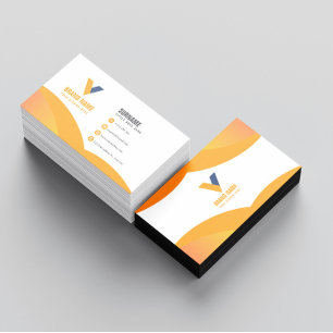 Elegant Moderne Waterverf Visitekaartje