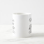 Elegant moeder van de bruidskop van het goudhuweli koffiemok (Center)