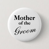 Elegant Moeder van de gromknoppen Ronde Button 5,7 Cm (Voorkant)