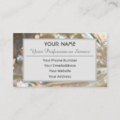 Elegant Moeder van Parelvisitekaartje Visitekaartje (Achterkant)