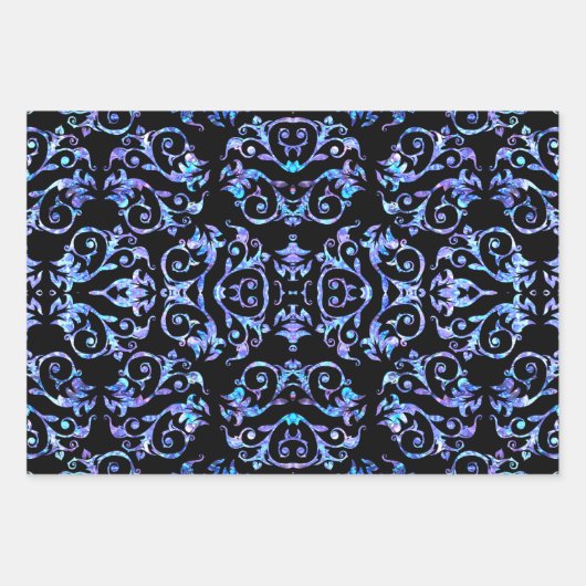 Elegant moeder van Pearl Motif Inpakpapier Vel (Voorkant)