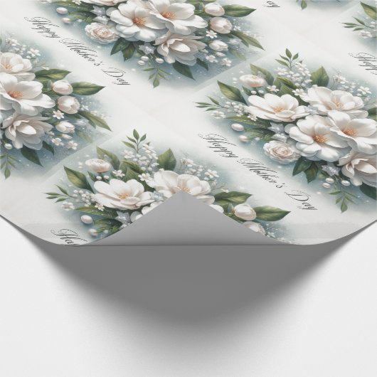 Elegant Moederdag bloemeninpakpapier Cadeaupapier (Hoek)