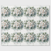 Elegant Moederdag bloemeninpakpapier Cadeaupapier (Vlak)