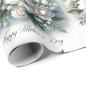 Elegant Moederdag bloemeninpakpapier Cadeaupapier (Rol Hoek)