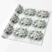 Elegant Moederdag Bloemverpakkings Papier (Uitgerold)