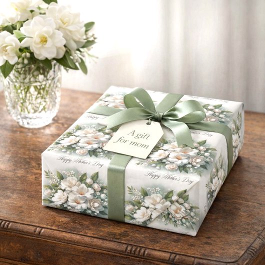 Elegant Moederdag Bloemverpakkings Papier