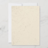 Elegant  Moederdag Brunch Tea Party Kaart (Achterkant)