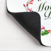 Elegant Moederdag Floral Wreath | Mousepad Muismat (Hoek)