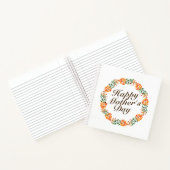 Elegant Moederdag Floral Wreath | NOTITIEBOEK (Binnen)