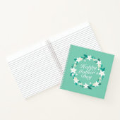 Elegant Moederdag Floral Wreath | NOTITIEBOEK (Binnen)