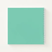 Elegant Moederdag Floral Wreath | NOTITIEBOEK (Achterkant)